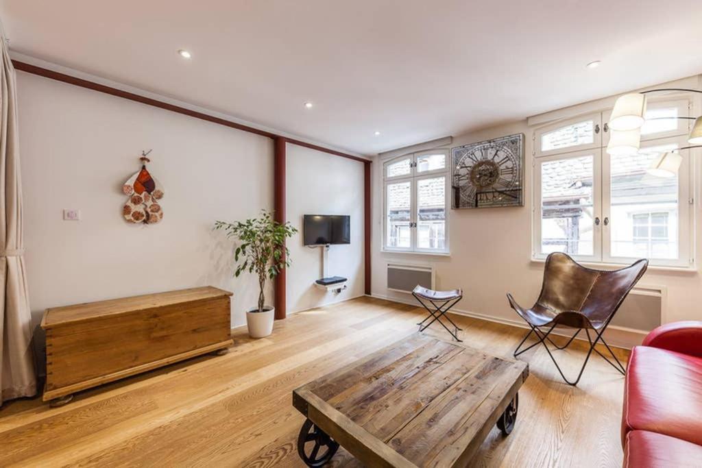 Appartement Arcade En Hyper Centre Avec Parking Strasbourg Eksteriør bilde